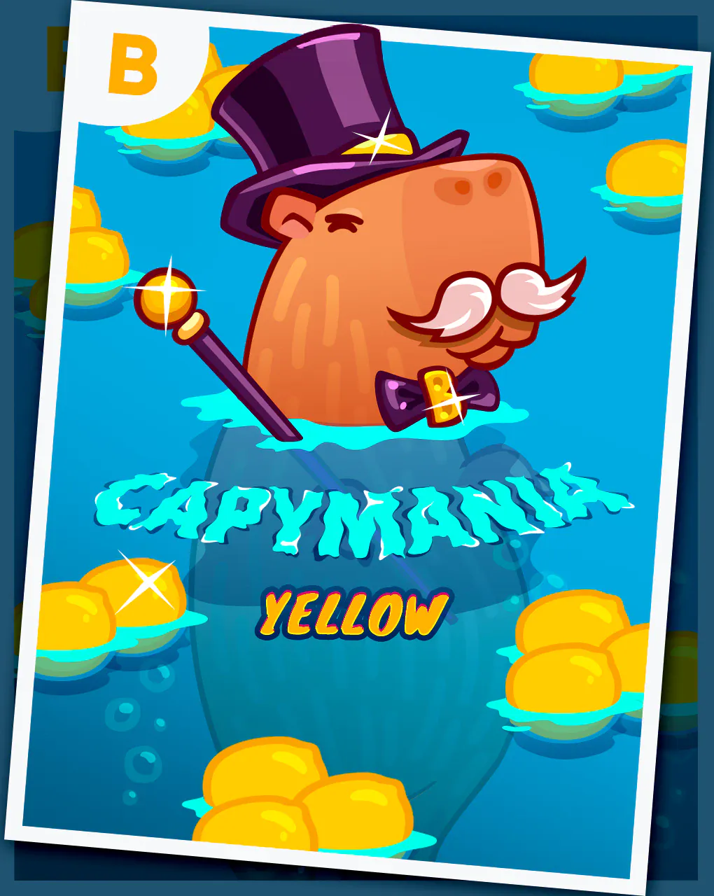 Capymania Yellow - TERRABET168