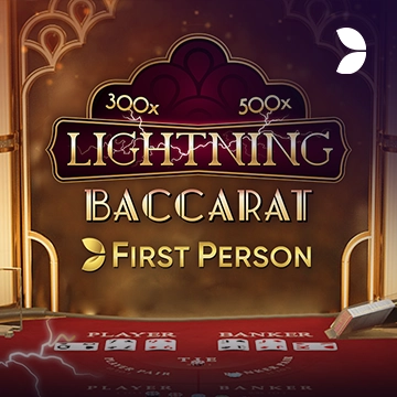 First Person Lightning Baccarat - TERRABET168