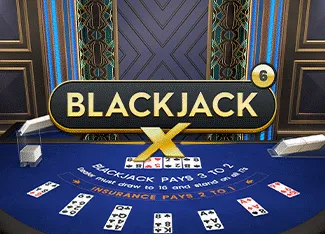 Blackjack X 6 - Azure - TERRABET168