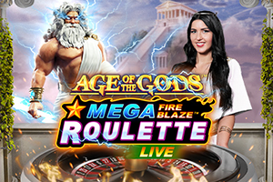 Mega Fire Blaze Age Of Gods Roulette Live - TERRABET168